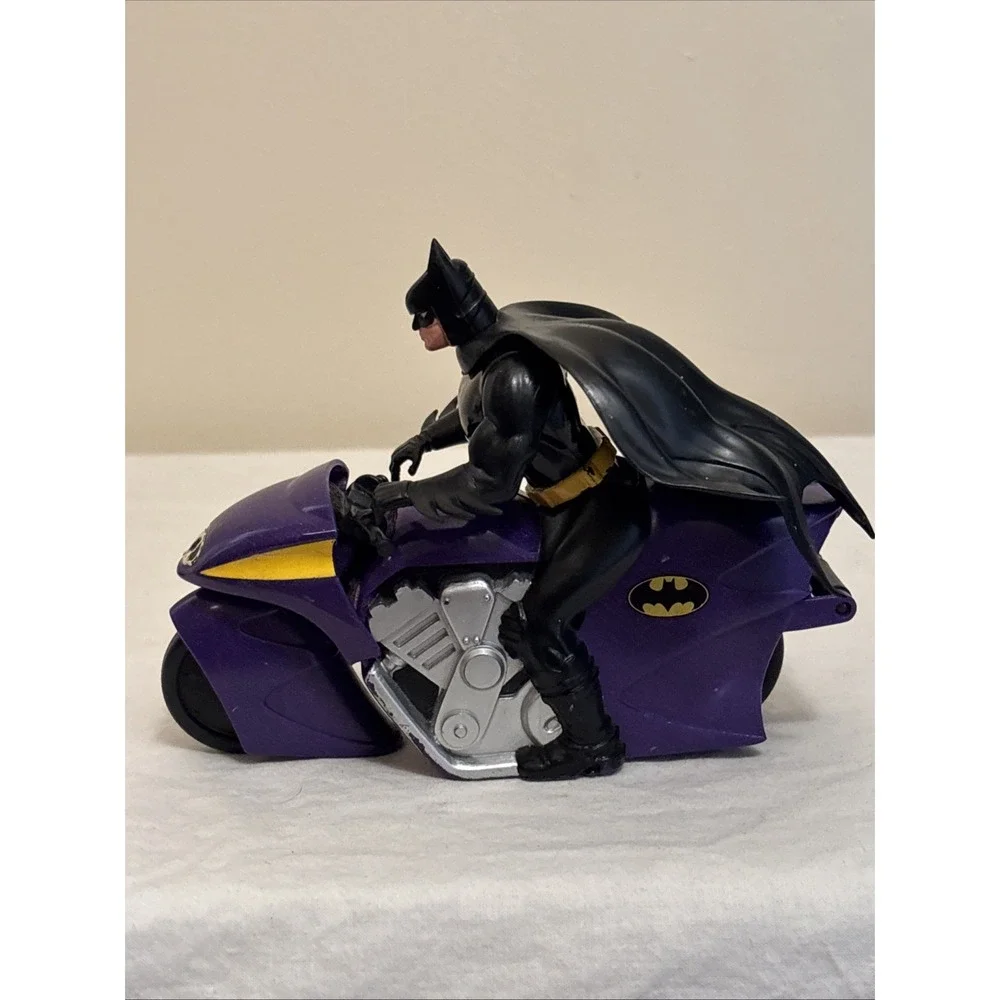 Batman Figure Lot 4pc Kenner Batcycle Imaginext Lego Duplo DC Comics